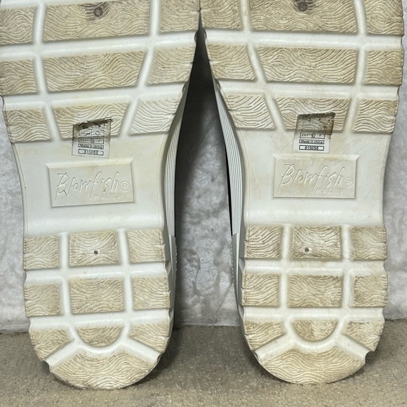 Blowfish Womens Black Malibu Rockstar Baddie Mid Top Sneakers Boots Shoes SZ 7 - Picture 11 of 12